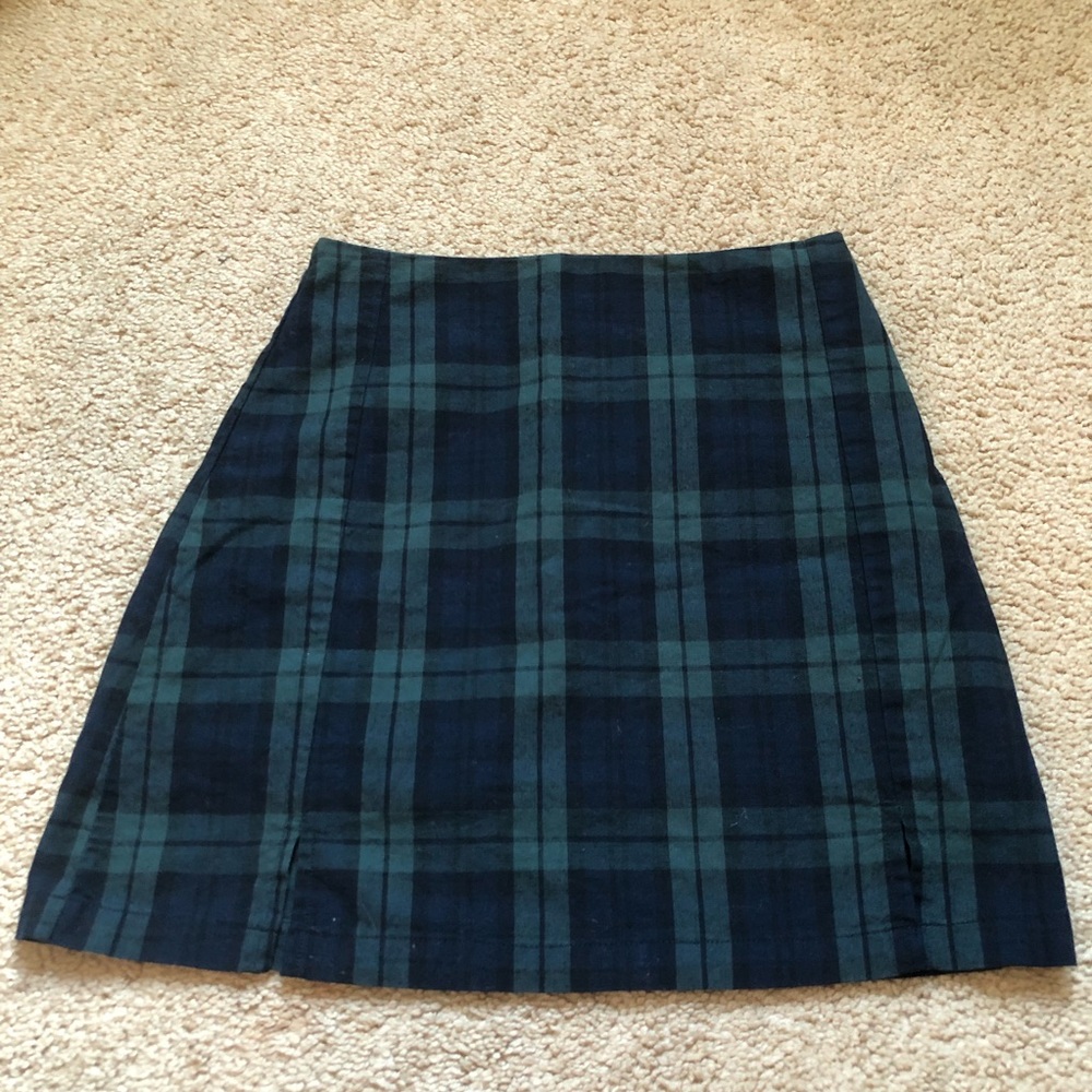 John Galt plaid skirt